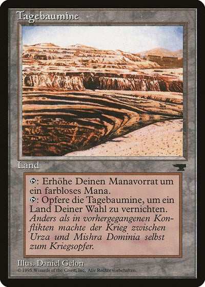 Strip Mine (German) - "Tagebaumine" [Renaissance] | Exor Games Dartmouth