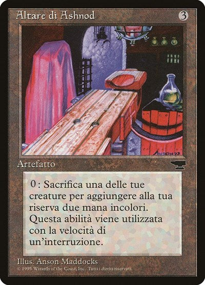 Ashnod's Altar (Italian) - "Altare di Ashnod" [Rinascimento] | Exor Games Dartmouth