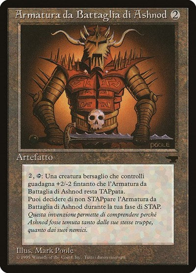 Ashnod's Battle Gear (Italian) - "Armatura da Battaglia di Ashnod" [Rinascimento] | Exor Games Dartmouth