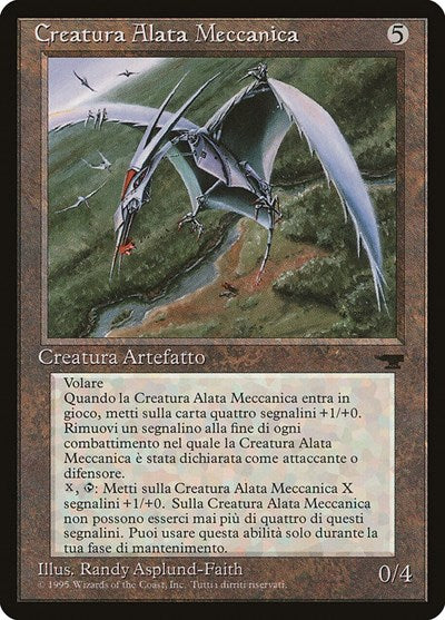 Clockwork Avian (Italian) - "Creatura Alata Meccanica" [Rinascimento] | Exor Games Dartmouth