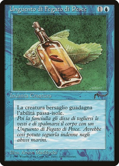 Fishliver Oil (Italian) "Unguento di Fegato di Pesce" [Rinascimento] | Exor Games Dartmouth