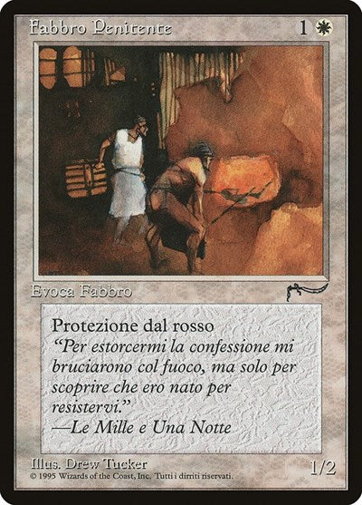 Repentant Blacksmith (Italian) - "Fabbro Penitente" [Rinascimento] | Exor Games Dartmouth