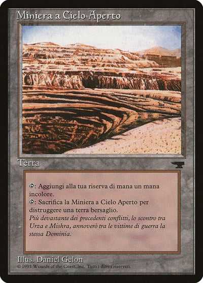 Strip Mine (Italian) - "Miniera a Cielo Aperto" [Rinascimento] | Exor Games Dartmouth