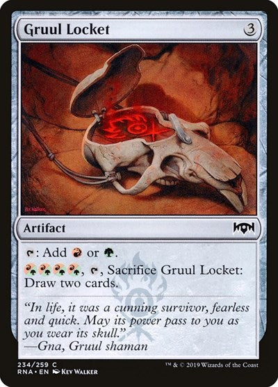 Gruul Locket [Ravnica Allegiance] | Exor Games Dartmouth