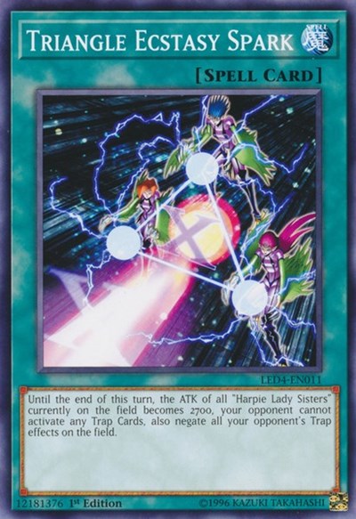 Triangle Ecstasy Spark [LED4-EN011] Common | Exor Games Dartmouth