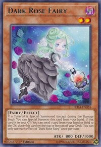 Dark Rose Fairy [LED4-EN024] Rare | Exor Games Dartmouth