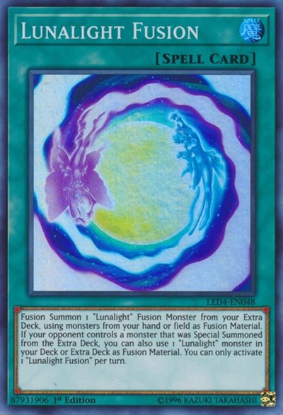 Lunalight Fusion [LED4-EN048] Super Rare | Exor Games Dartmouth