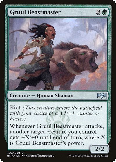 Gruul Beastmaster [Ravnica Allegiance] | Exor Games Dartmouth