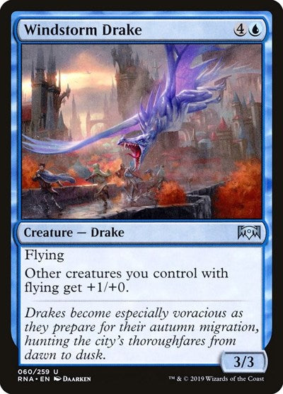 Windstorm Drake [Ravnica Allegiance] | Exor Games Dartmouth