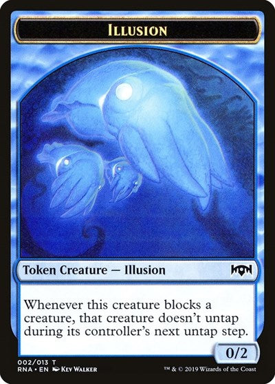 Illusion [Ravnica Allegiance Tokens] | Exor Games Dartmouth