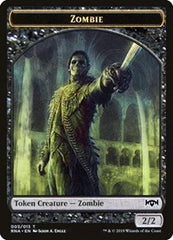 Zombie [Ravnica Allegiance Tokens] | Exor Games Dartmouth