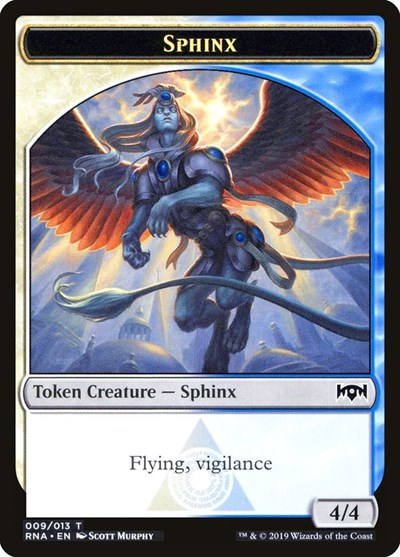 Sphinx [Ravnica Allegiance Tokens] | Exor Games Dartmouth