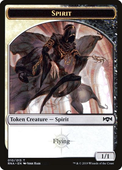 Spirit [Ravnica Allegiance Tokens] | Exor Games Dartmouth