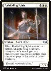 Forbidding Spirit [Ravnica Allegiance] | Exor Games Dartmouth
