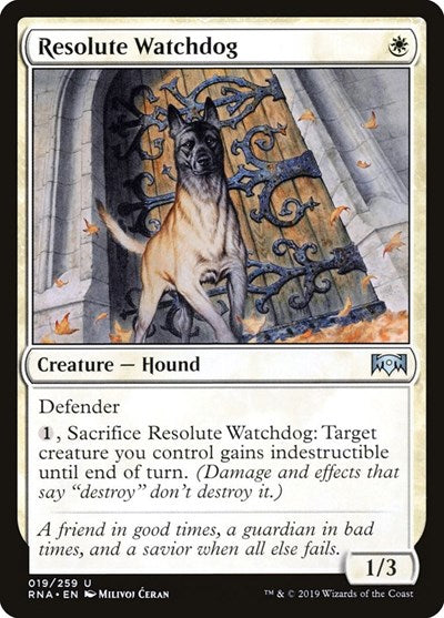 Resolute Watchdog [Ravnica Allegiance] | Exor Games Dartmouth