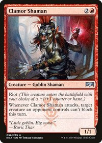 Clamor Shaman [Ravnica Allegiance] | Exor Games Dartmouth