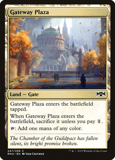 Gateway Plaza [Ravnica Allegiance] | Exor Games Dartmouth
