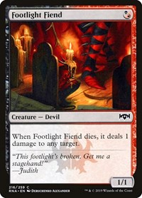 Footlight Fiend [Ravnica Allegiance] | Exor Games Dartmouth