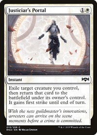 Justiciar's Portal [Ravnica Allegiance] | Exor Games Dartmouth