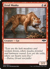 Feral Maaka [Ravnica Allegiance] | Exor Games Dartmouth