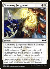 Summary Judgment [Ravnica Allegiance] | Exor Games Dartmouth