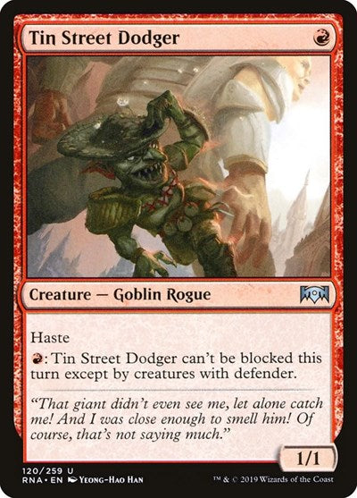 Tin Street Dodger [Ravnica Allegiance] | Exor Games Dartmouth