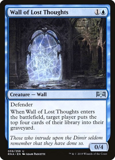 Wall of Lost Thoughts [Ravnica Allegiance] | Exor Games Dartmouth