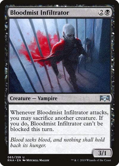 Bloodmist Infiltrator [Ravnica Allegiance] | Exor Games Dartmouth