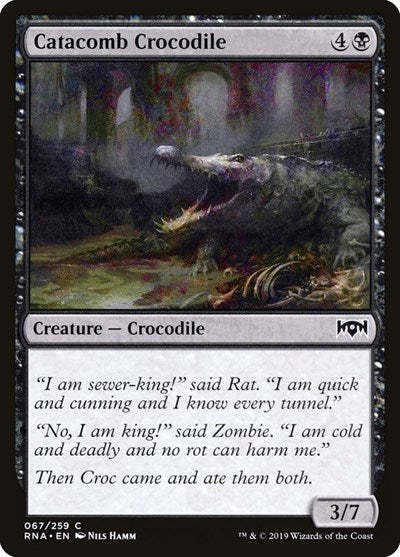 Catacomb Crocodile [Ravnica Allegiance] | Exor Games Dartmouth