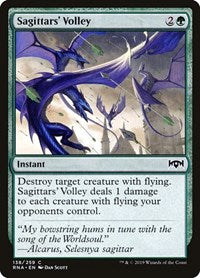 Sagittars' Volley [Ravnica Allegiance] | Exor Games Dartmouth