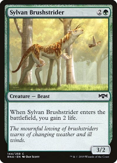 Sylvan Brushstrider [Ravnica Allegiance] | Exor Games Dartmouth