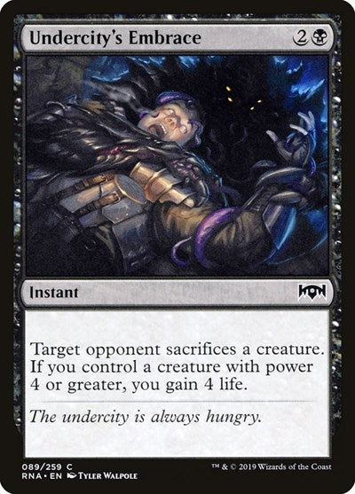 Undercity's Embrace [Ravnica Allegiance] | Exor Games Dartmouth