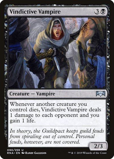 Vindictive Vampire [Ravnica Allegiance] | Exor Games Dartmouth