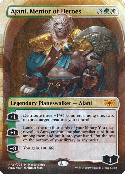 Ajani, Mentor of Heroes [Mythic Edition] | Exor Games Dartmouth