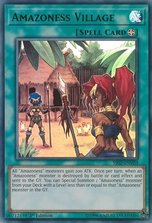 Amazoness Village [SS02-ENV03] Ultra Rare | Exor Games Dartmouth