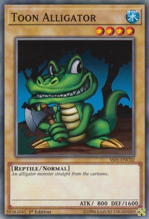 Toon Alligator [SS01-ENC02] Common | Exor Games Dartmouth