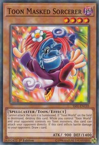 Toon Masked Sorcerer [SS01-ENC05] Common | Exor Games Dartmouth