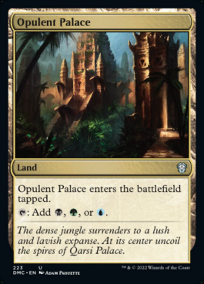 Opulent Palace [Dominaria United Commander] | Exor Games Dartmouth