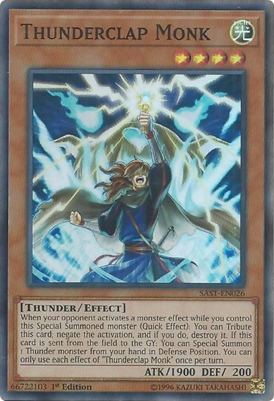 Thunderclap Monk [SAST-EN026] Super Rare | Exor Games Dartmouth