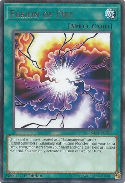 Fusion of Fire [SAST-EN057] Rare | Exor Games Dartmouth