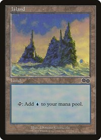 Island [Urza's Saga] | Exor Games Dartmouth