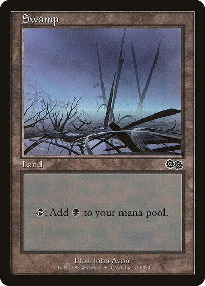 Swamp [Urza's Saga] | Exor Games Dartmouth