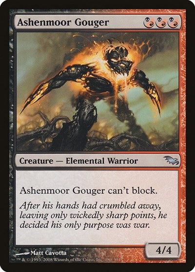 Ashenmoor Gouger [Shadowmoor] | Exor Games Dartmouth