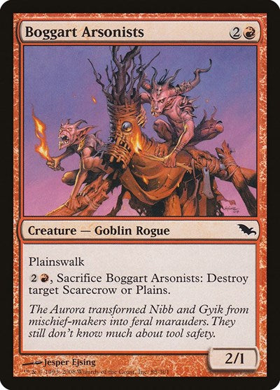 Boggart Arsonists [Shadowmoor] | Exor Games Dartmouth