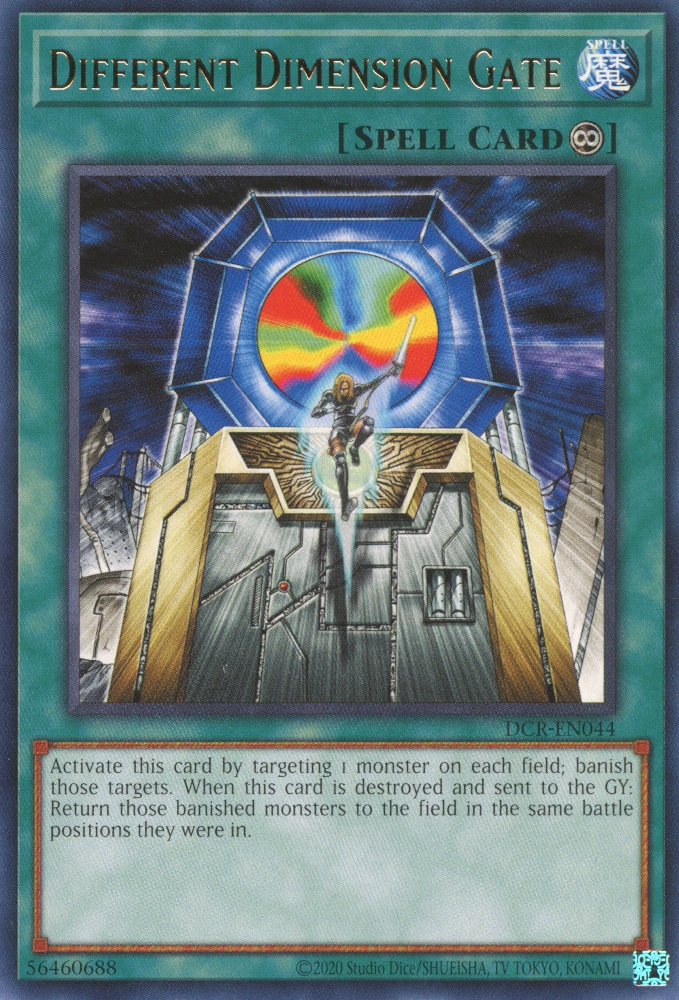 Different Dimension Gate [DCR-EN044] Rare | Exor Games Dartmouth