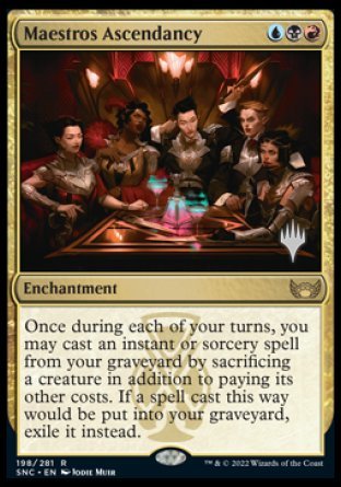 Maestros Ascendancy (Promo Pack) [Streets of New Capenna Promos] | Exor Games Dartmouth