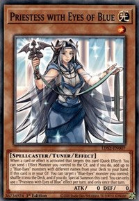 Priestess with Eyes of Blue [LDS2-EN007] Common | Exor Games Dartmouth