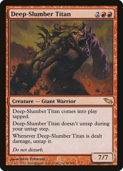 Deep-Slumber Titan [Shadowmoor] | Exor Games Dartmouth