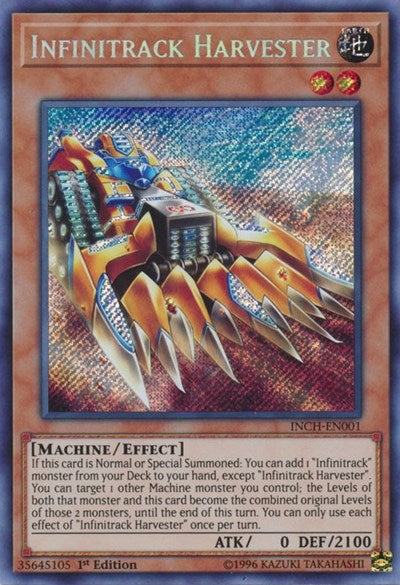 Infinitrack Harvester [INCH-EN001] Secret Rare | Exor Games Dartmouth