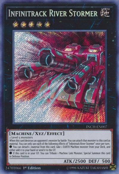 Infinitrack River Stormer [INCH-EN007] Secret Rare | Exor Games Dartmouth